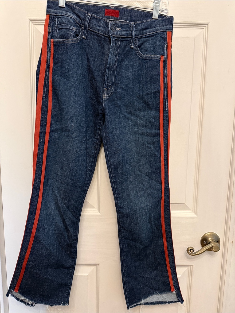 MOTHER Insider Crop Step Fray 28 Speed Racer